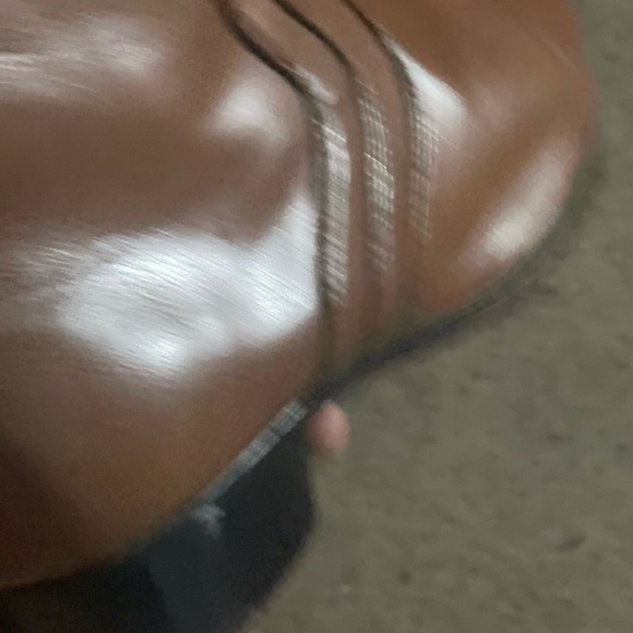 Brown leather boots for *men*